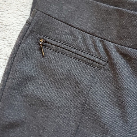 EUC Rafaella classic stretch pants size 8 gray - Picture 2 of 5